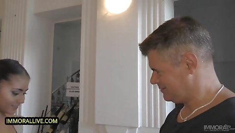 Hawt slutty cfnm fuck