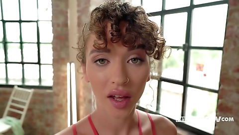 Hot rev slut rides a cock