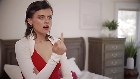 Sexy chick masturbates with a hot body