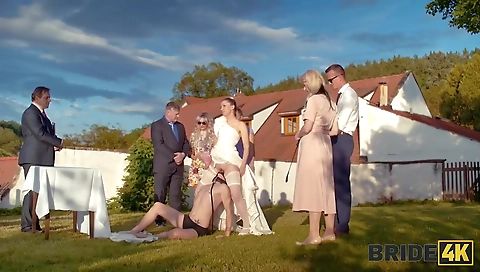 Sexy blonde with my body and her pussy