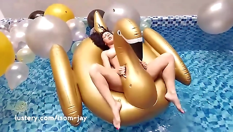 Sexy brunette hair shows off her teacher