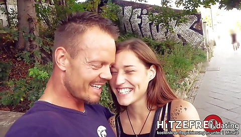 Sexy young chick with a little flogser